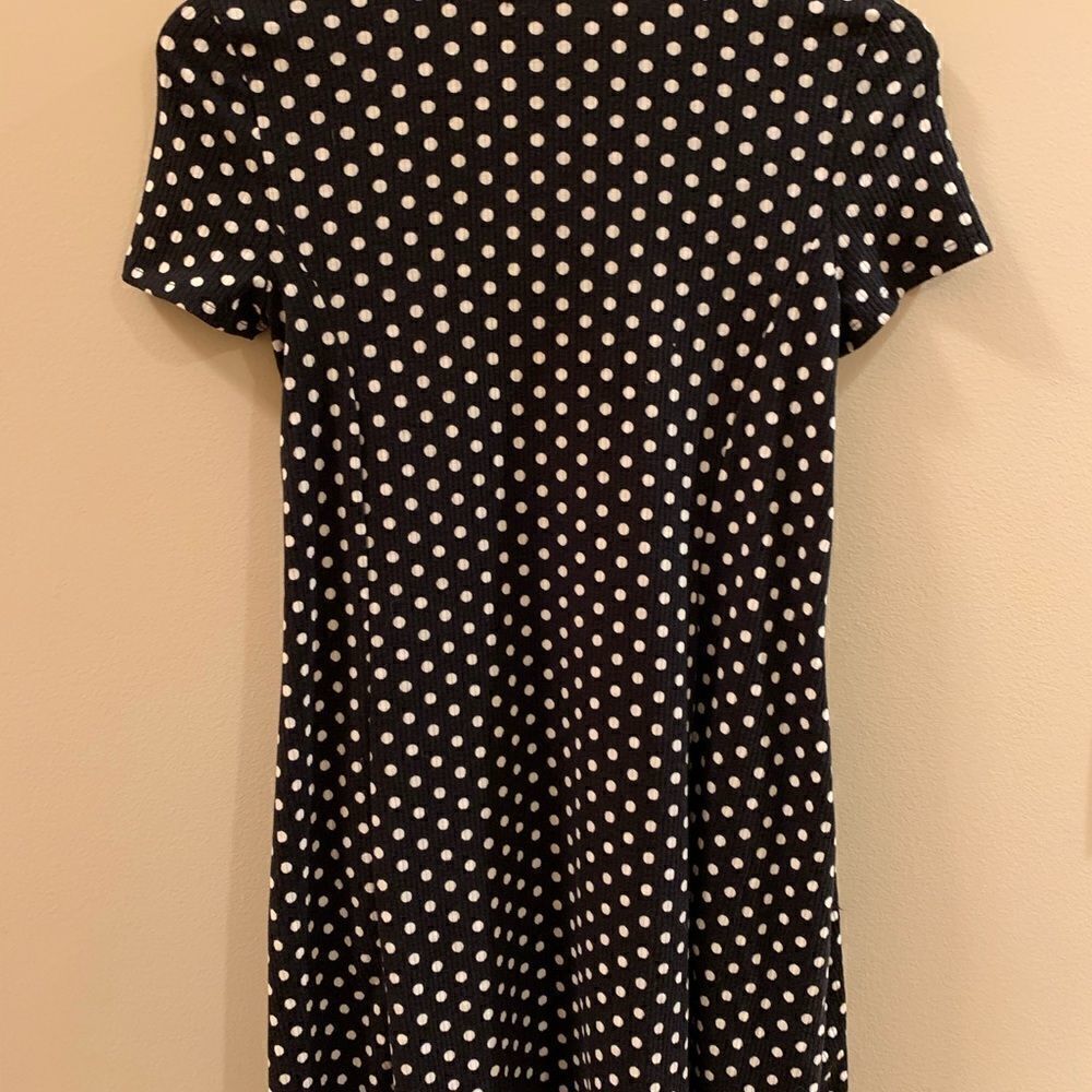 Urban Outfitters black and white polka dot dress NWT - Picture 5 of 5